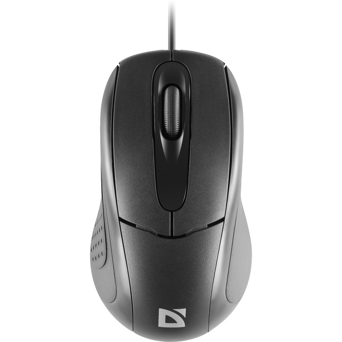 Мышь Defender Standard MB-580, проводная, оптическая, 1000 dpi, USB, чёрная