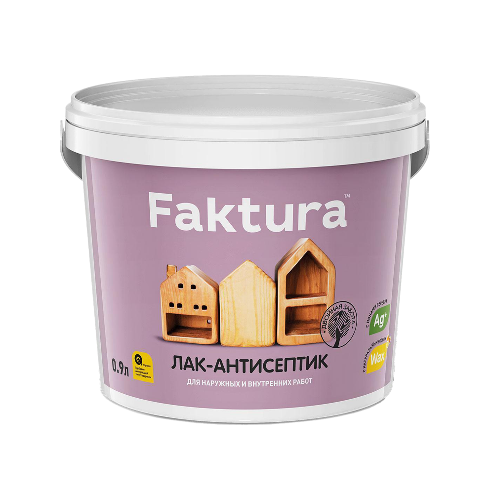Лак-антисептик Faktura орегон 0,9 л
