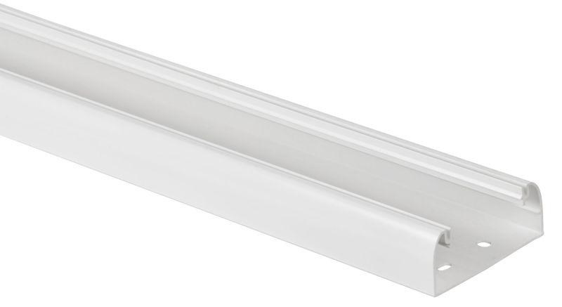 Кабель-канал 80х35 L2000 без крышки пластик бел. Leg 010411