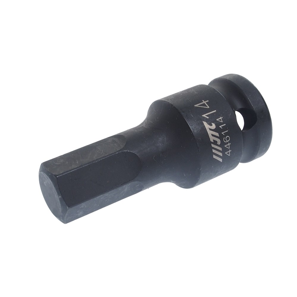 JTC-446114 - Бита-головка 1/2&quot; HEX H14х25мм ударная L=60мм JTC - 
Материал: SNCM 8660, под ключ 1/2&quot;.
Тип: H-14.
Диаметр: 25 мм.
Длина: 60 мм.