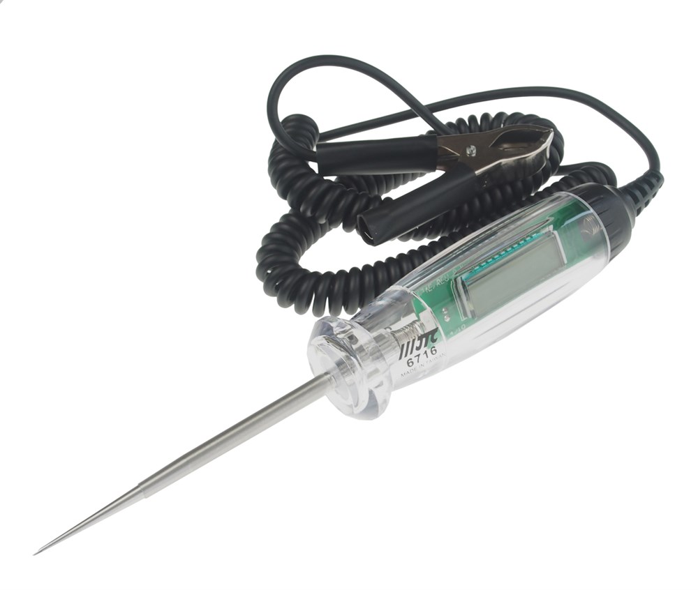 JTC-6716 - Индикатор цифровой 6-48V JTC - 
Цифровой дисплей для отображения точного значения напряжения.
Применяется для измерения напряжения систем 6В, 12В, 24В, 48В постоянного тока.
Диапазон измерения 4-60В.
Диодная индикация напряжения. Красный - пита