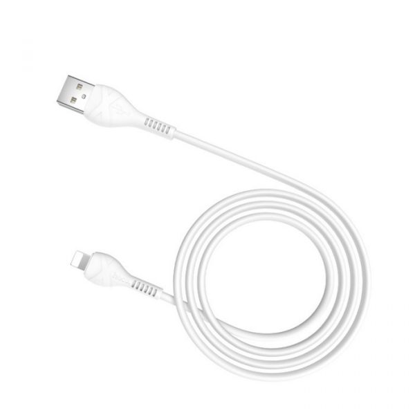 Кабель Hoco X37, Lightning - USB, 2.4 А, 1 м, PVC оплетка, белый — изображение 7