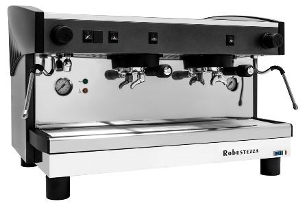 Кофемашина полуавтомат ROBUSTEZZA ST2M чёрная высокая группа мультифазная