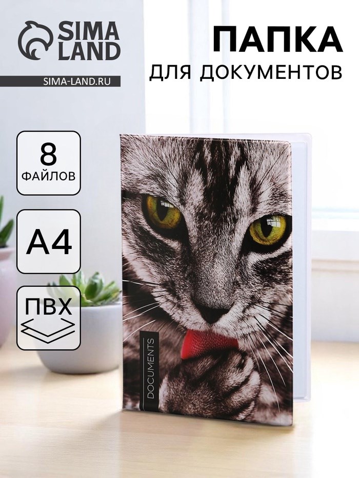 Папка для документов «Docs», 8 файлов А4