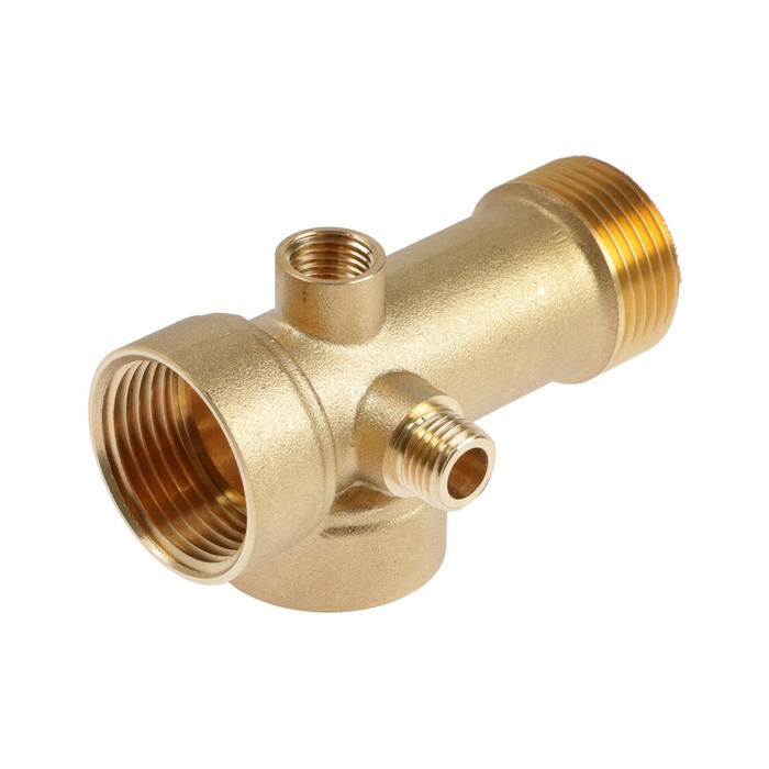 Штуцер пятивыводной PROFLINE, 1&quot;ВН x 1&quot;ВН x 1&quot;НР x 1/4&quot;ВН x 1/4&quot;НР
