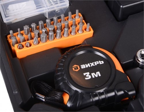 16593025_big Дрель-шуруповерт аккумуляторная Вихрь ДА-12Л-2КН с набором инструментов — изображение 19