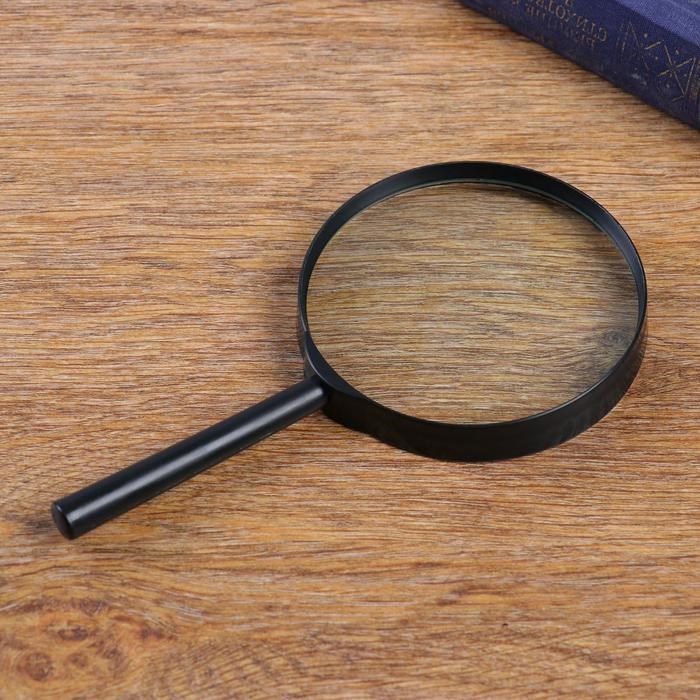 16849978_big Лупа классическая 4х, d=9см, Мастер К. чёрная — изображение 2