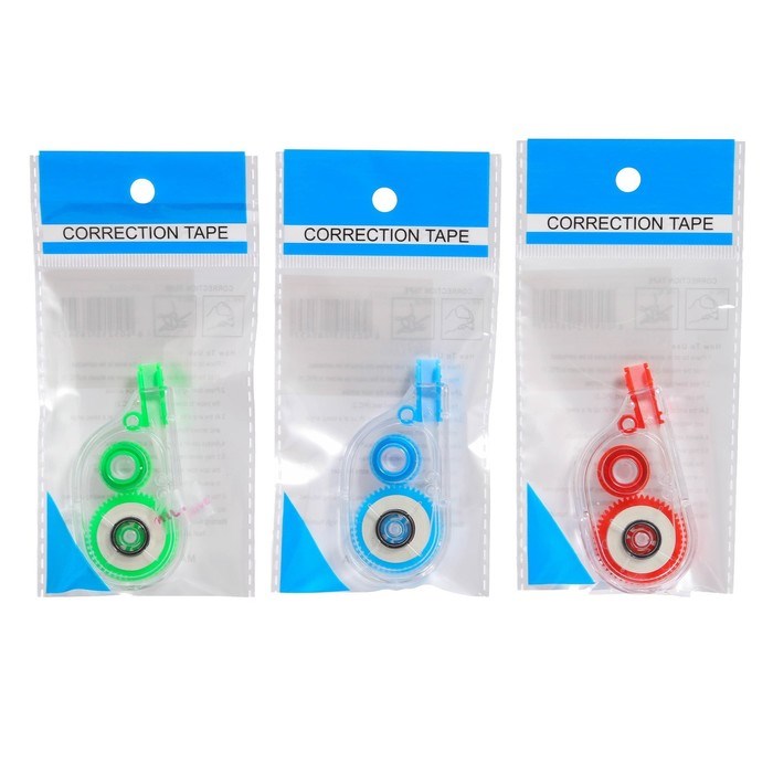 16852242_big Корректор-лента 5 м х 5 мм, корпус МИКС — изображение 3