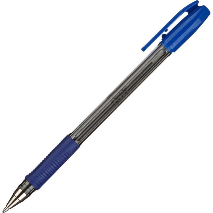16855629_big Ручка шариковая Pilot BPS-GP, резиновый упор, 1.0мм, масляная основа, стержень синий — изображение 5