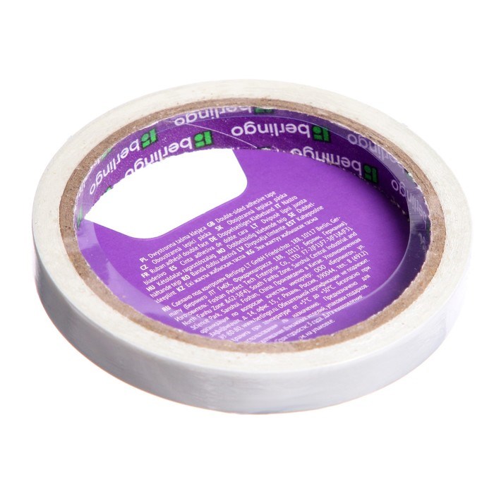 16861988_big Клейкая лента двусторонняя 12 мм х 10 м Berlingo — изображение 5