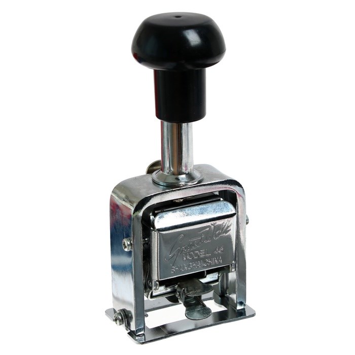 16863810_big Нумератор 6 разрядный, металлический, автоматический — изображение 2