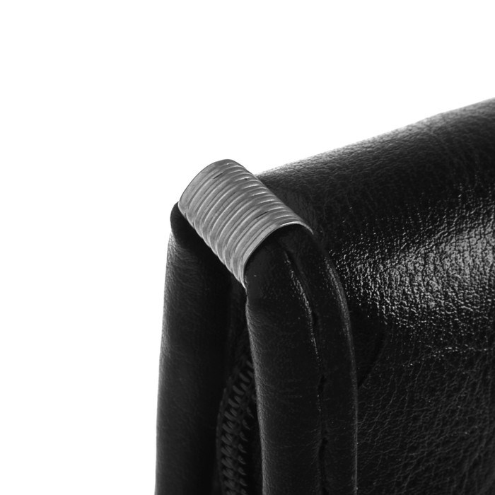 16868409_big Пaпка деловая, искусственная кожа, 360 х 260 х 30 мм, 6Д041 "Люкс", чёрная (ручка-петля) — изображение 5