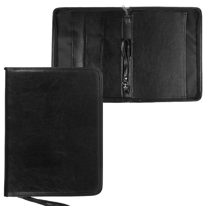 16868410_big Пaпка деловая, искусственная кожа, 360 х 260 х 30 мм, 6Д041 "Люкс", чёрная (ручка-петля) — изображение 6