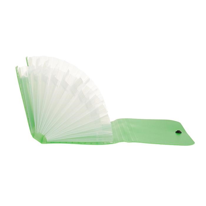 16869330_big Папка-конверт на кнопке, А6+, 400 мкм, МИКС — изображение 4