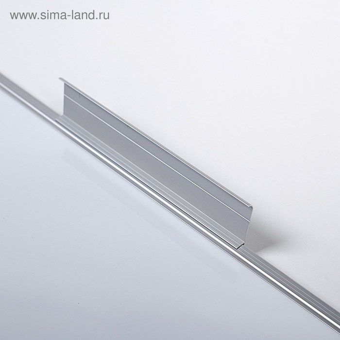 16871370_big Доска магнитно-маркерная 45х60 см, Calligrata СТАНДАРТ, в алюминиевой рамке, с полочкой — изображение 3