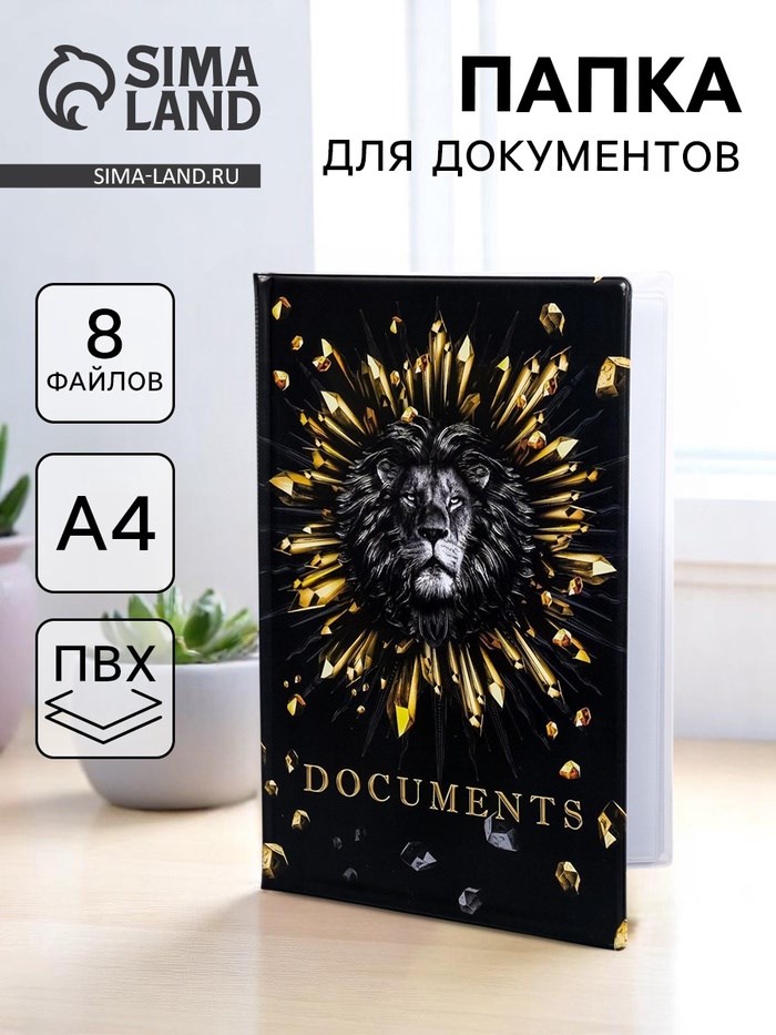 Папка для документов «Docs», 8 файлов А4