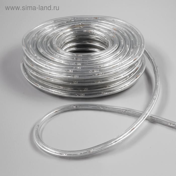 16954067_big Световой шнур Luazon Lighting 10 мм, IP65, 20 м, 24 LED/м, 220 В, 8 режимов, свечение красное — изображение 2