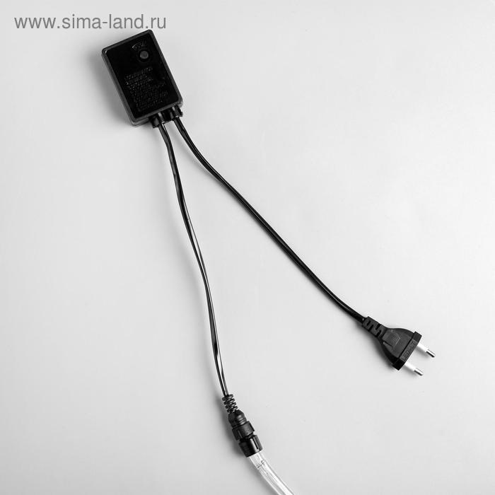 16954072_big Световой шнур Luazon Lighting 10 мм, IP65, 20 м, 24 LED/м, 220 В, 8 режимов, свечение красное — изображение 7