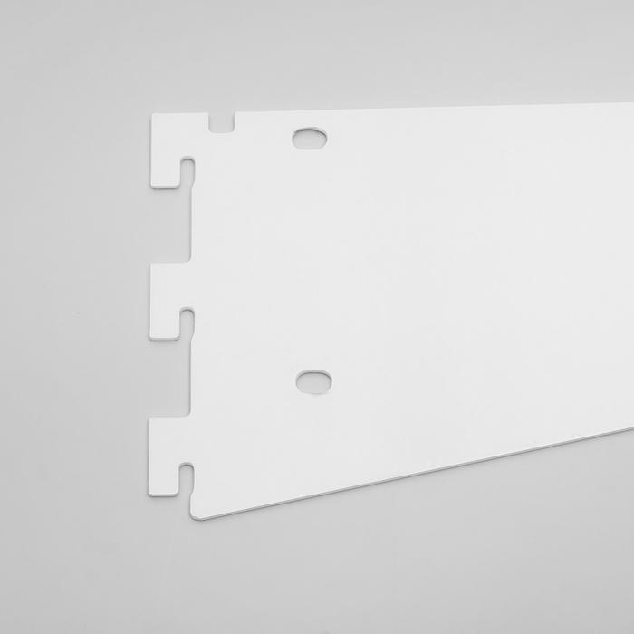 17041733_big Кронштейн-полкодержатель для стеллажа, 50 см, для полки с перфорацией, цвет белый — изображение 3
