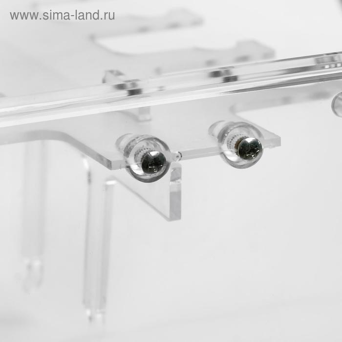 17042572_big Подставка под очки 10 мест, 32×13×31 см, настольная, цвет прозрачный — изображение 3