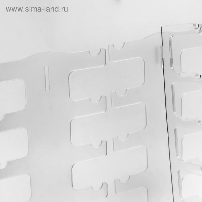 17042573_big Подставка под очки 10 мест, 32×13×31 см, настольная, цвет прозрачный — изображение 4