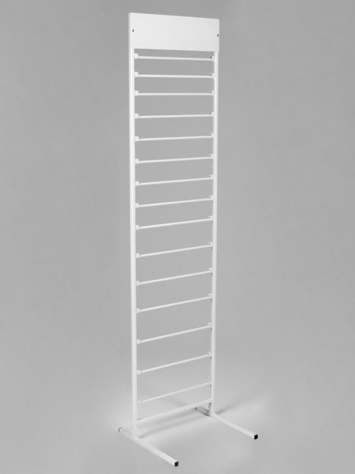 17044632_big Стойка для лент, тесьмы напольная 50*205, 15 ярусов, цвет белый — изображение 2
