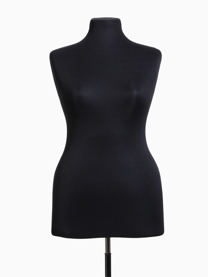 17051058_big Манекен портновский на стойке "Женский" 48-50  94*74*106 см цвет чёрный — изображение 2
