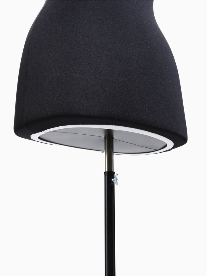 17051062_big Манекен портновский на стойке "Женский" 48-50  94*74*106 см цвет чёрный — изображение 6