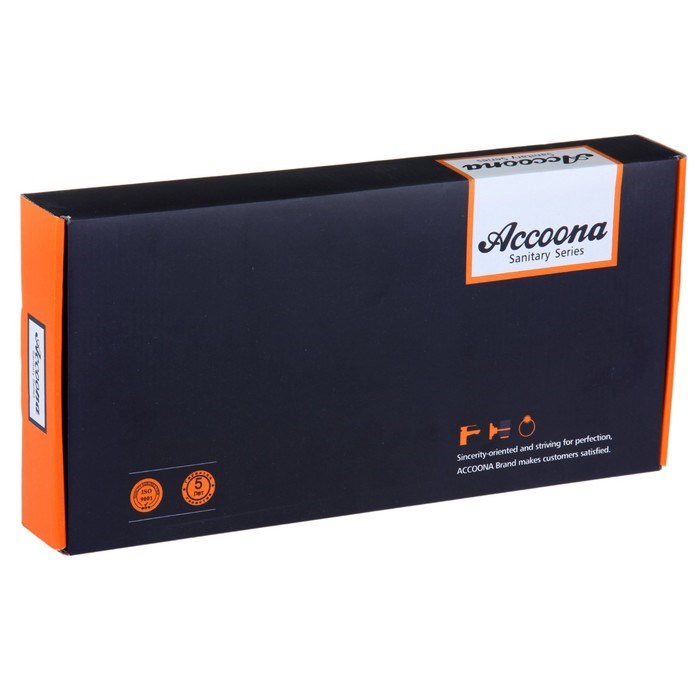 17090148_big Смеситель для кухни Accoona A4008, однорычажный, с гайкой, хром — изображение 3