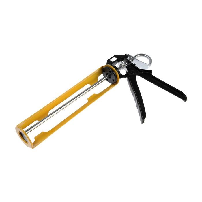 17100927_big Пистолет для герметика ТУНДРА, полуоткрытый, круглый шток, 225 мм — изображение 3