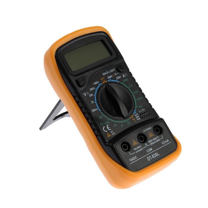 17109989_big Мультиметр ТУНДРА, DT-830L, ACV/DCV, DCA, 200-2МΩ, прозвон, подсветка — изображение 10