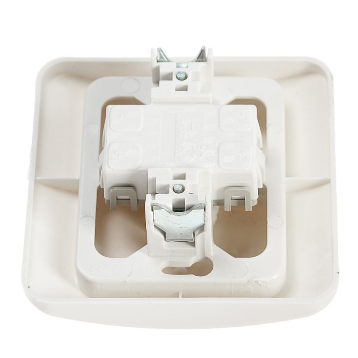 17111494_big Выключатель Luazon Lighting "ЕКБ", 10 А, 2 клавиши, белый — изображение 3