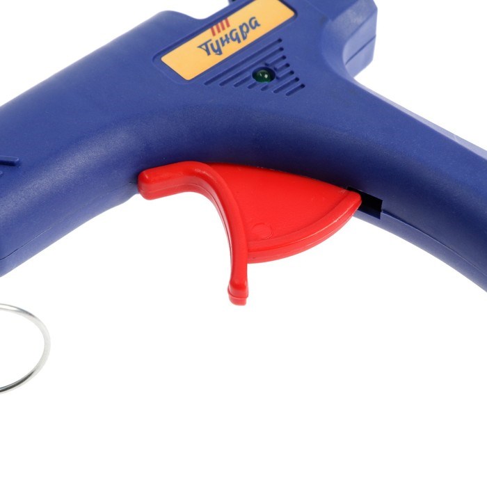 17115424_big Клеевой пистолет ТУНДРА, 20 Вт, 220 В, шнур 1.2 м, выключатель, индикатор, антикапля, 7 мм — изображение 9