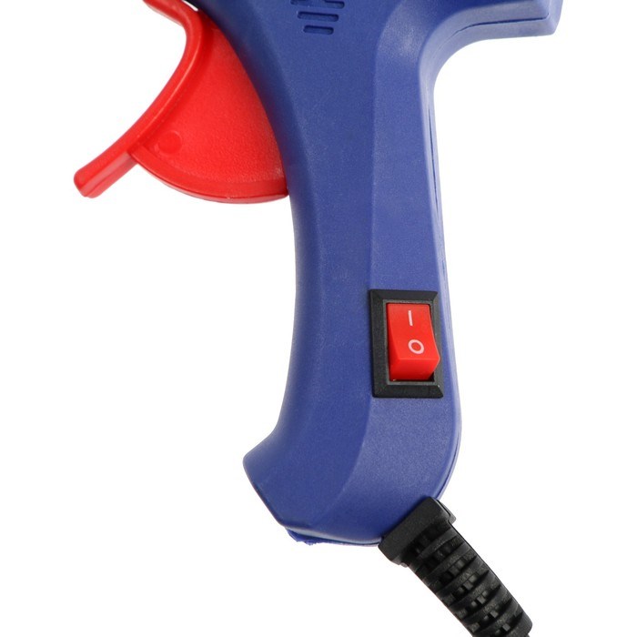 17115425_big Клеевой пистолет ТУНДРА, 20 Вт, 220 В, шнур 1.2 м, выключатель, индикатор, антикапля, 7 мм — изображение 10