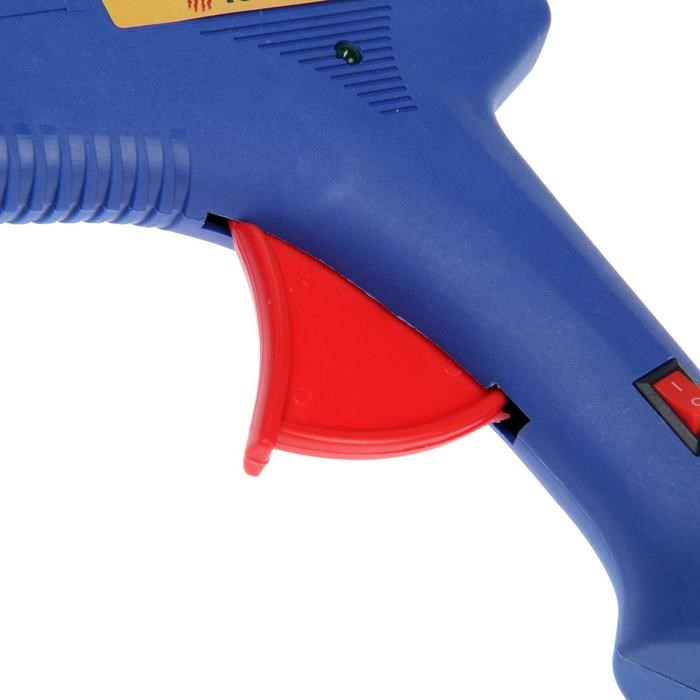 17115436_big Клеевой пистолет ТУНДРА, 60 Вт, 220 В, шнур 1.2 м, выключатель, индикатор, антикапля, 11 мм — изображение 8