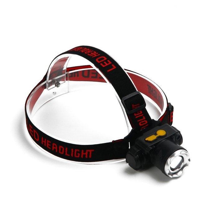 17116205_big Фонарь налобный, аккумуляторный "Мастер К", 5 х 8 см, 2 режима, от сети 220 Вт — изображение 3