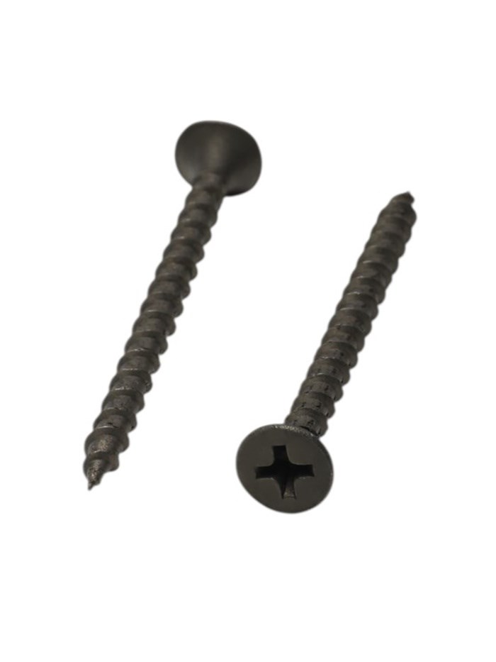 17120487_big Саморез по дереву 3.5х51 мм, крупная резьба, фосфатированный, в упаковке 15 кг — изображение 6