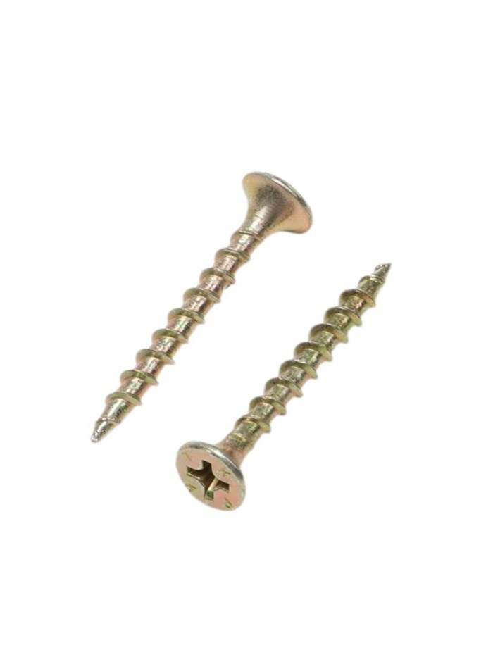 17123571_big Саморез 3.5х35 мм ТУНДРА PREMIUM, потай, крупная резьба, шлиц PH, желтый цинк, 1 кг — изображение 6