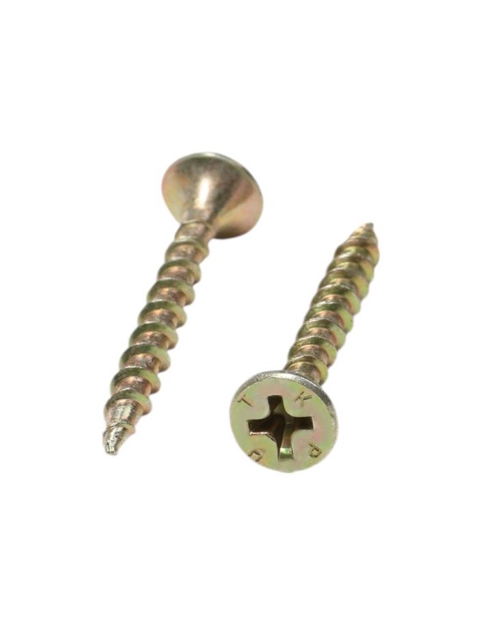 17123573_big Саморез 3.5х35 мм ТУНДРА PREMIUM, потай, крупная резьба, шлиц PH, желтый цинк, 1 кг — изображение 8