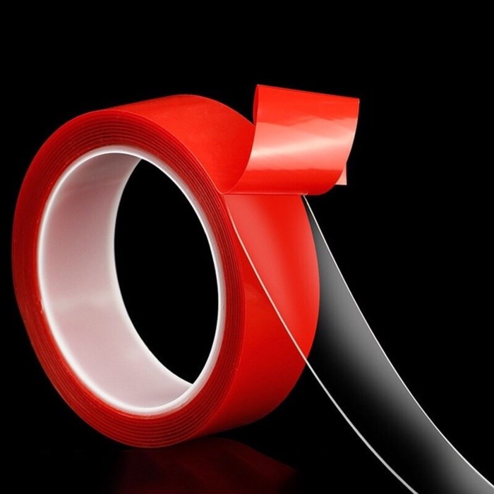 17123909_big Клейкая лента TORSO, прозрачная, двусторонняя, акриловая  25 мм х 5 м — изображение 3