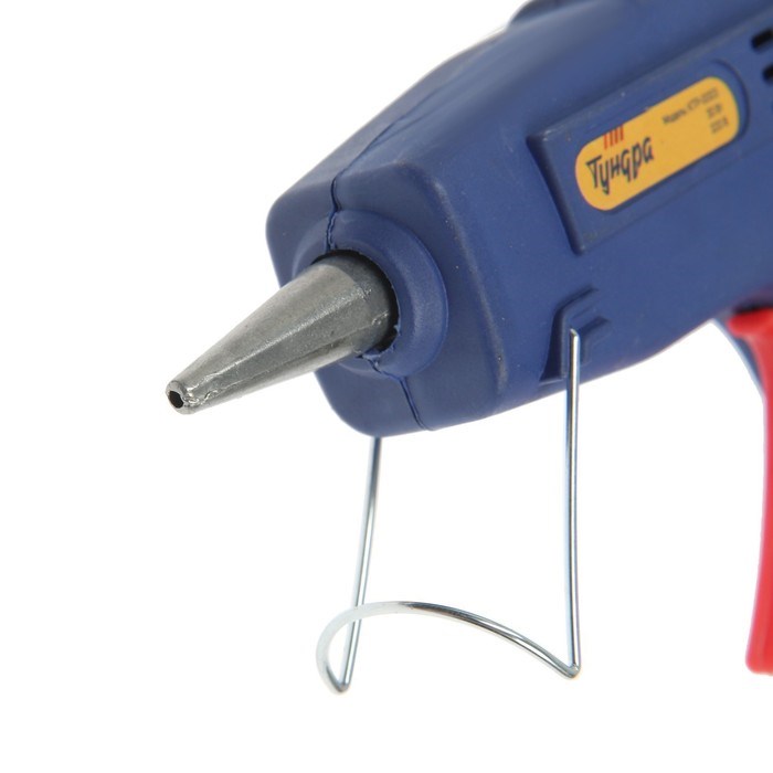 17130444_big Клеевой пистолет ТУНДРА, 30 Вт, 220 В, выключатель, индикатор, антикапля, шнур 1.2 м, 7 мм — изображение 8