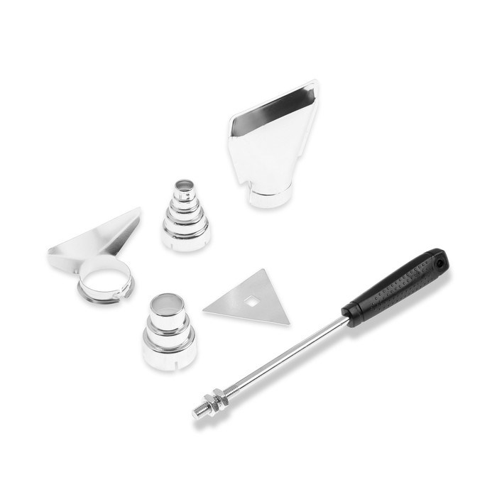 17144309_big Строительный фен ТУНДРА, 2000 Вт, 250-500 л/мин, плавная регулировка 60-600 °С, ЖК-дисплей — изображение 14