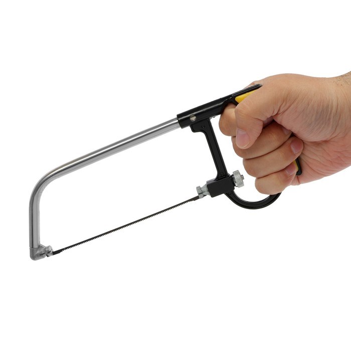 17149145_big Набор с ножовкой ТУНДРА, пилки по металлу 5 шт., пилка универсальная 1 шт. — изображение 6