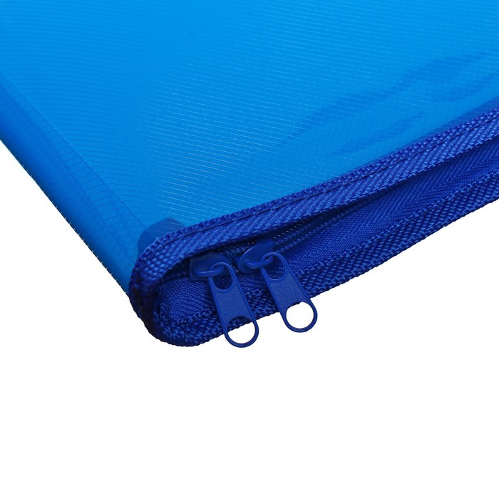 700-nw Папка для чертежей и рисунков А3, 460 х 320 х 25 мм, с ручками, пластиковая, молния вокруг, "Офис" — изображение 5