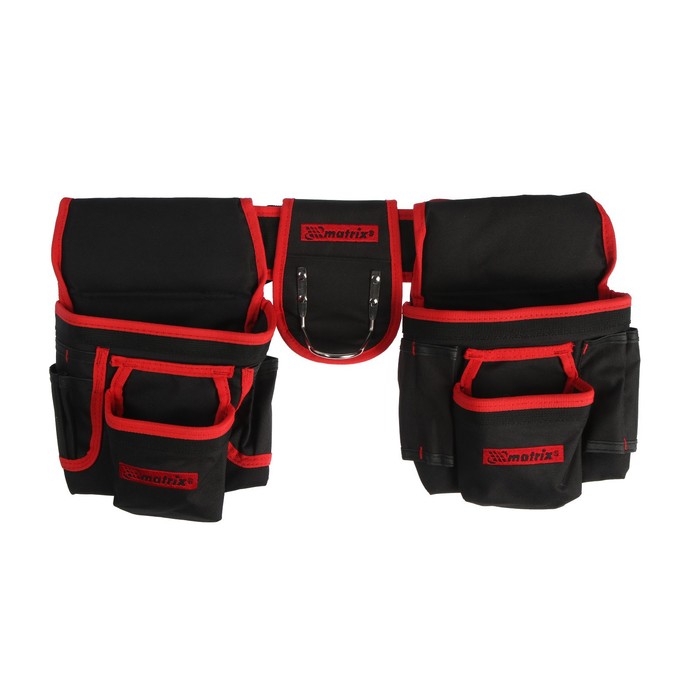 700-nw Сумка - пояс двойная MATRIX, 20 карманов, держатель для молотка — изображение 2