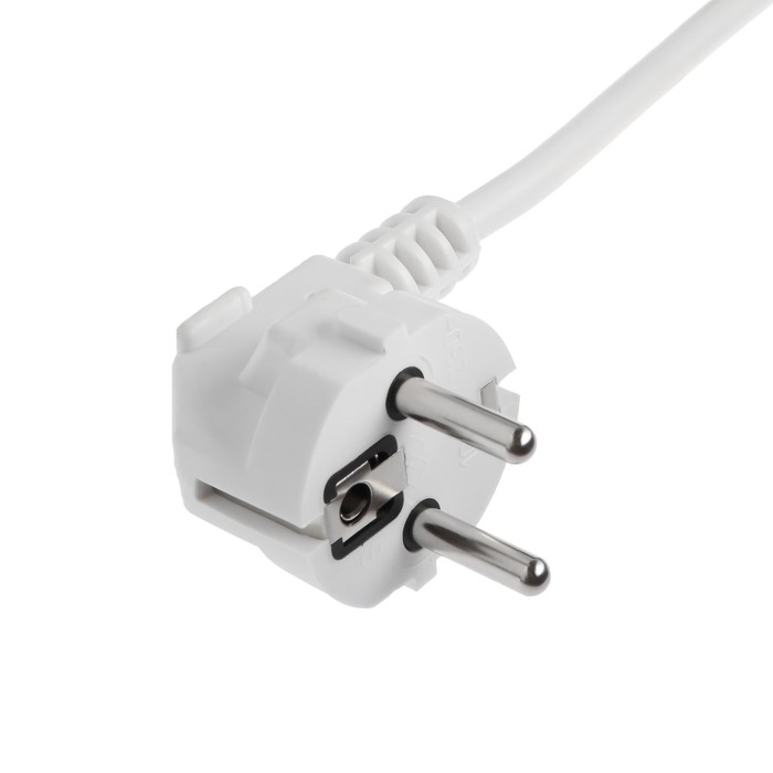 700-nw Удлинитель Luazon Lighting ECO, 2 розетки, 2,7 м, 16 А, 3500 Вт, ПВС 3х1 мм2, с з/к — изображение 5