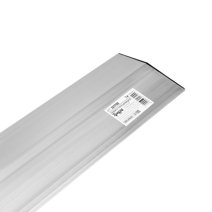 700-nw Правило трапециевидное ТУНДРА, 1 м, алюминий, 1 ребро жесткости — изображение 3