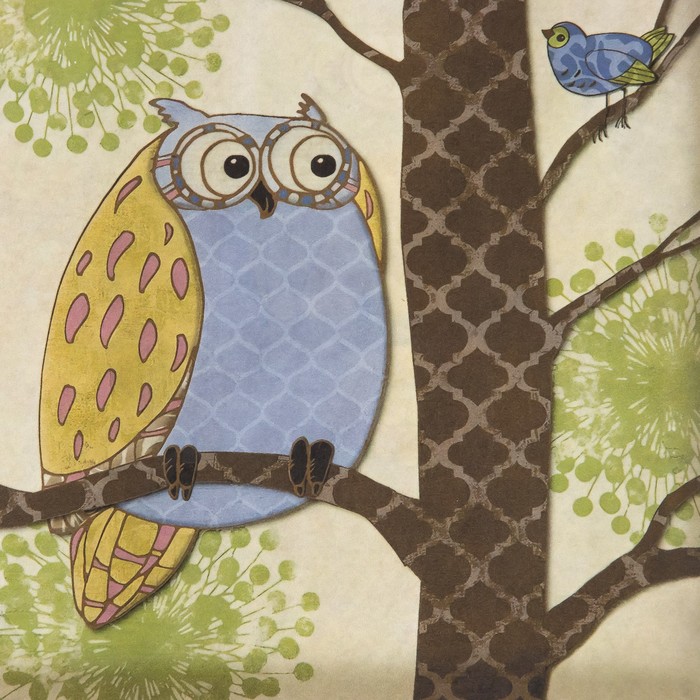700-nw Набор декупажных карт 6 шт «Совушки» — изображение 3