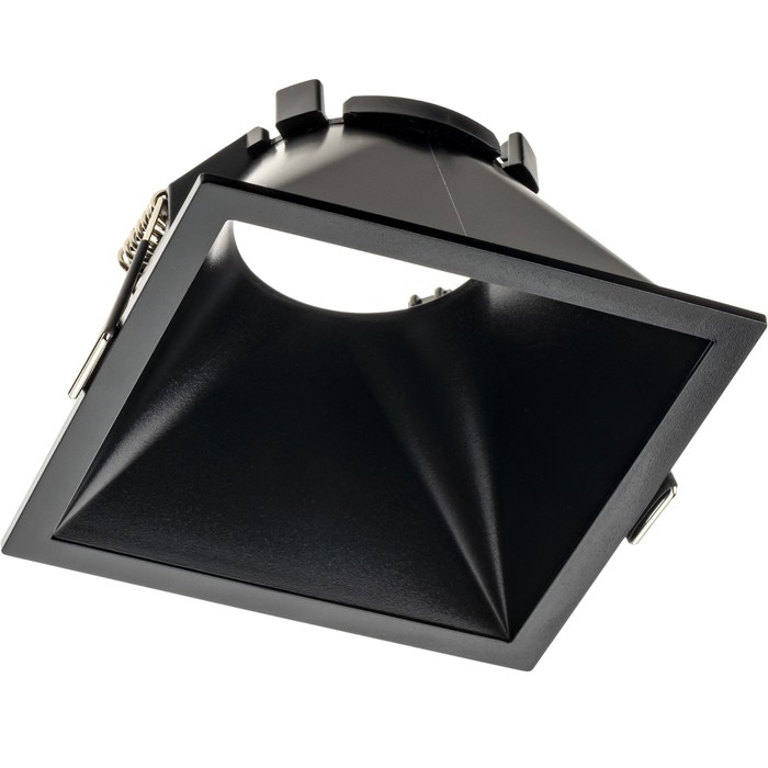 700-nw Свет-к встр-й, ARTIN, скрыт ламп квадр 94х94х52мм монтаж отв 85х85мм GU5.3 пласт чер 51438 1 — изображение 5