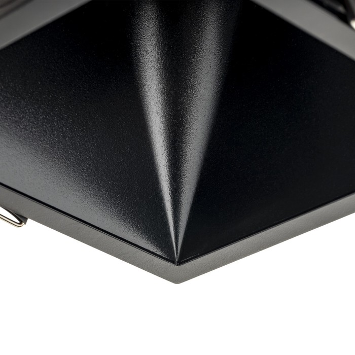 700-nw Свет-к встр-й, ARTIN, скрыт ламп квадр 94х94х52мм монтаж отв 85х85мм GU5.3 пласт чер 51438 1 — изображение 8